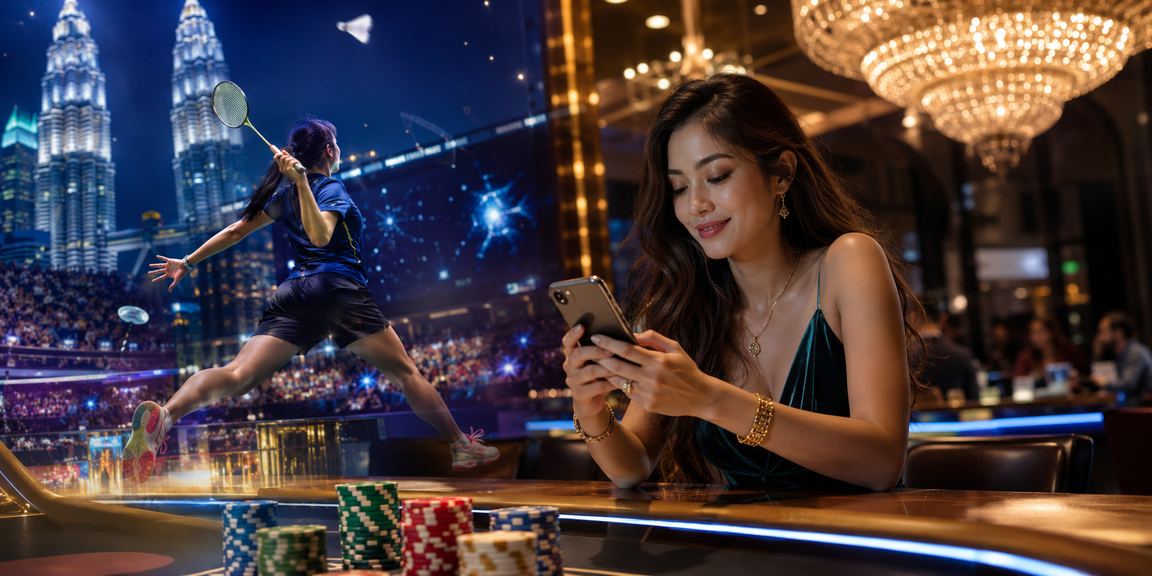 Pemain VIP Kuala Lumpur meneroka meja kasino langsung srk250rd